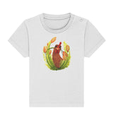 Kinder T-Shirt – Hühner Blumenliebe